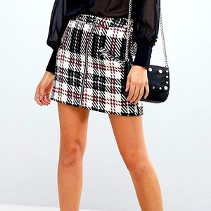 Pattern mini skirt!